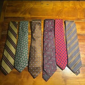 Nordstrom, Polo, Robert Talbott, Charvet, Turnbull & Asser & Platinum XMI Ties